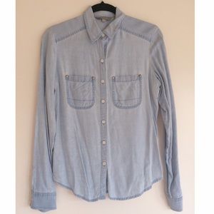 COPY - Rubbish Denim Button-Up Shirt